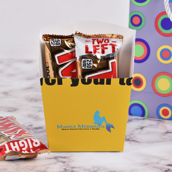 Custom Design - French Fry Favor Box - w/ Treats View