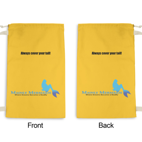 Custom Design - Small Laundry Bag - Front & Back View