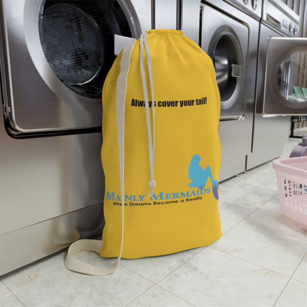 Custom Design - Large Laundry Bag - In Context