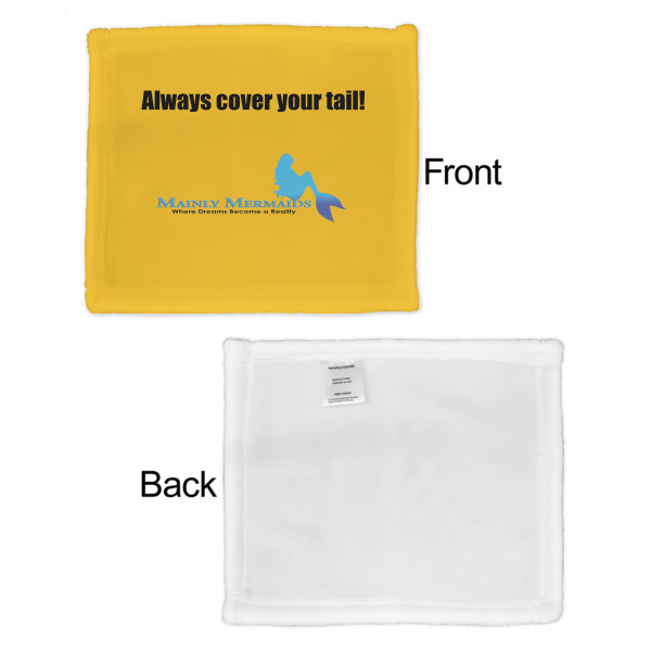 Custom Design - Security Blanket - Front & White Back View