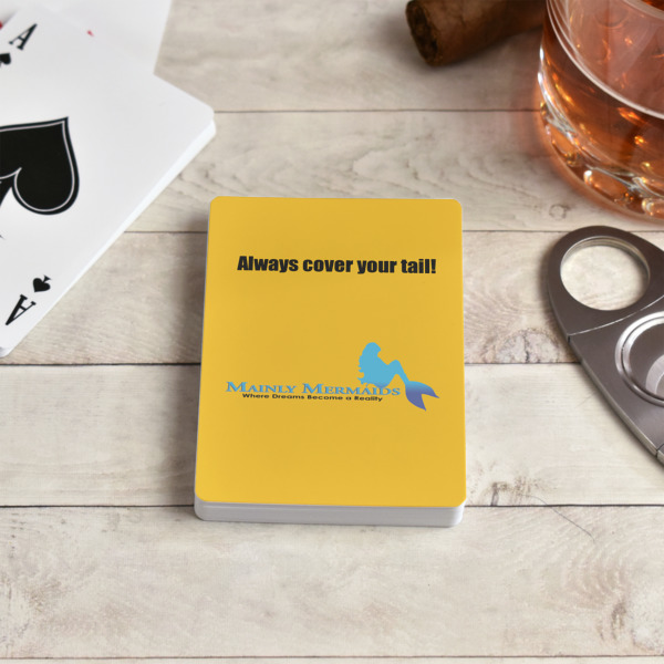 Custom Design - Playing Cards - In Context