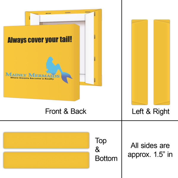 Custom Design - 8x8 - Canvas Print - Approval