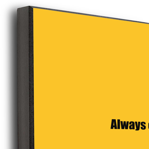 Custom Design - 11x14 Wood Print - Closeup