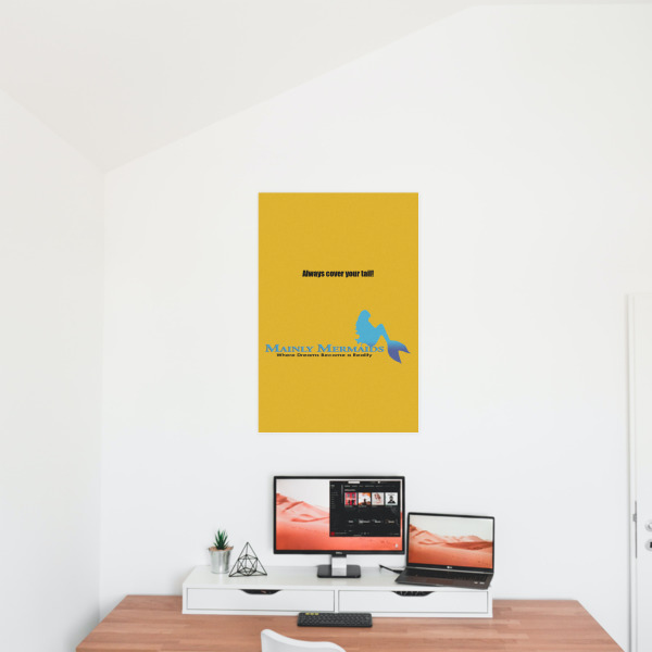 Custom Design - 20x30 - Matte Poster - On the Wall