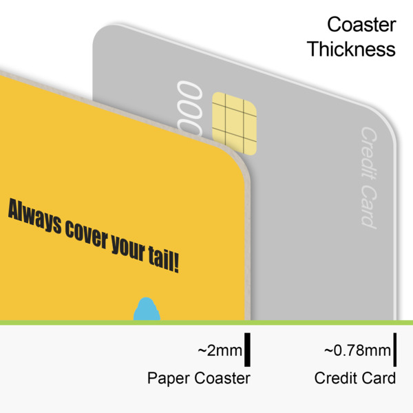 Custom Design - Coaster Thickness