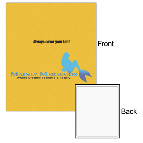 Custom Design - 20x24 - Matte Poster - Front & Back