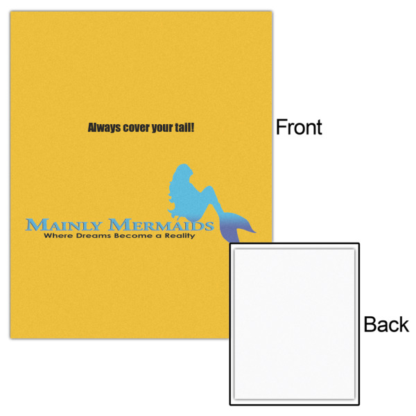Custom Design - 16x20 - Matte Poster - Front & Back