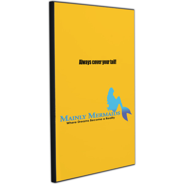 Custom Design - 20x30 Wood Print - Angle View