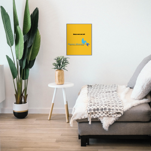 Custom Design - 16x20 Wood Print - In Context