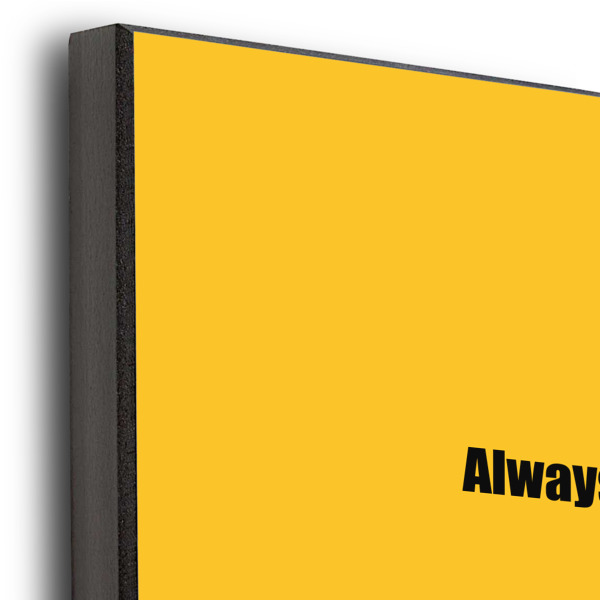 Custom Design - 12x12 Wood Print - Closeup