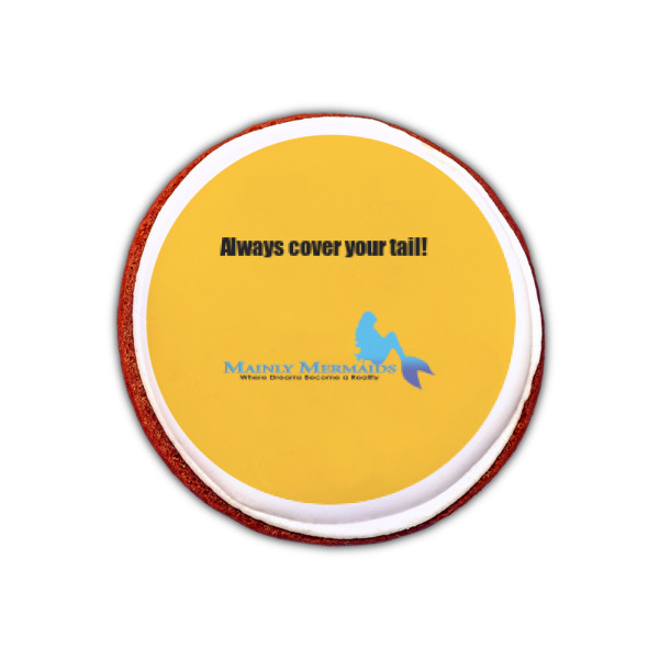 Custom Design - Printed Icing Circle - XSmall - On Cookie