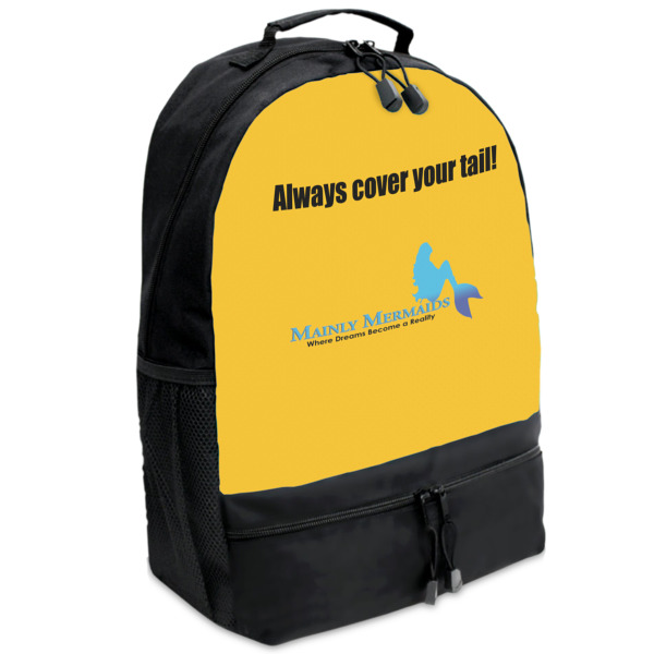 Custom Design Your Own Backpack - Black