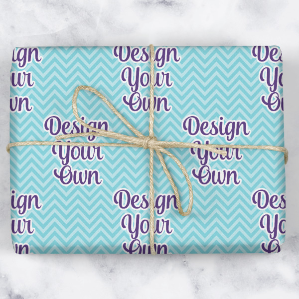 Custom Design - Wrapping Paper Roll - Matte - Wrapped Box