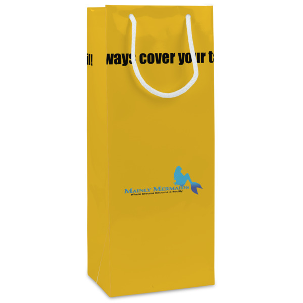 Custom Design Your Own Wine Gift Bags