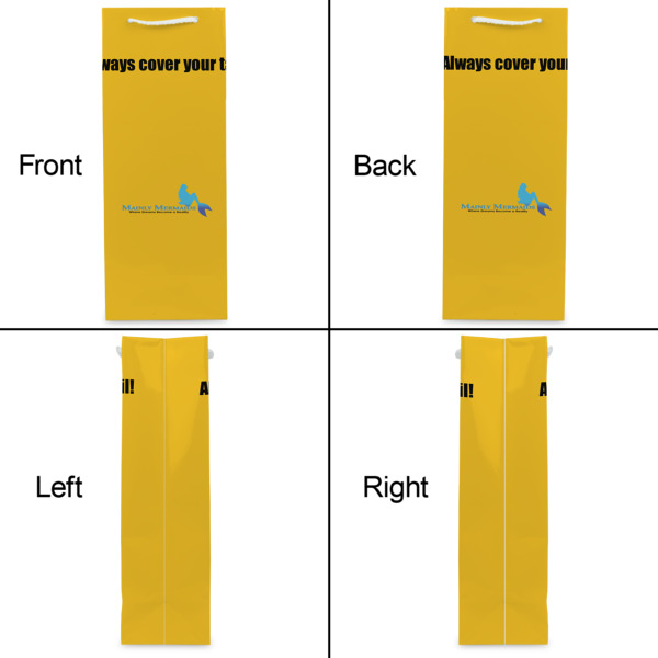 Custom Design - Wine Gift Bag - Gloss - Approval