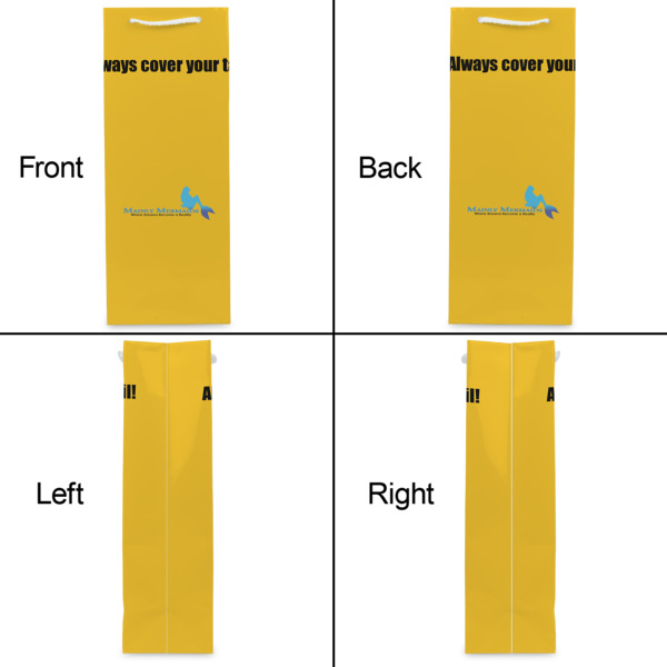 Custom Design - Wine Gift Bag - Matte - Approval