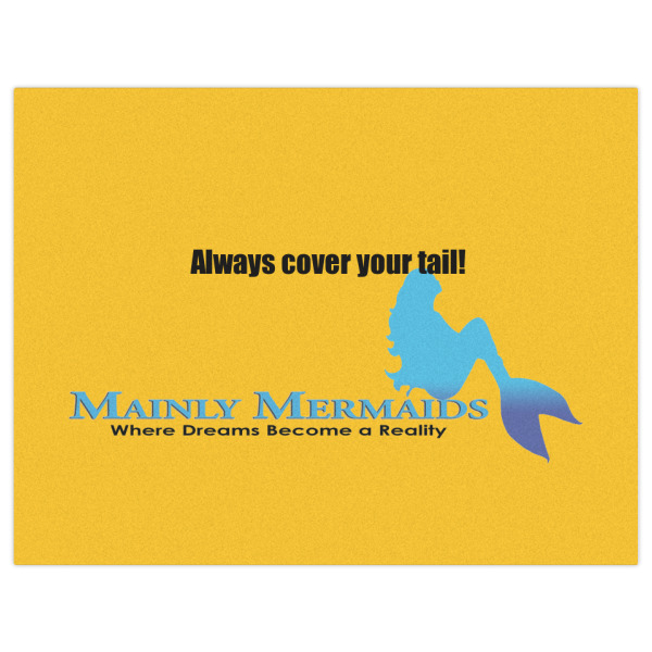 Custom Design - Indoor / Outdoor Rug - 6'x8' - Front Flat