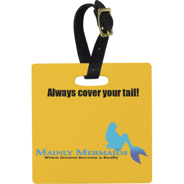 Custom Design - Personalized Square Luggage Tag
