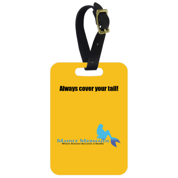 Custom Design Your Own Metal Luggage Tag