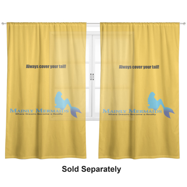 Custom Design - Sheer Curtains Double