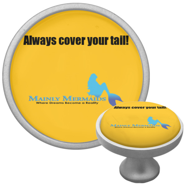 Custom Design - Cabinet Knob - Nickel - Multi Angle