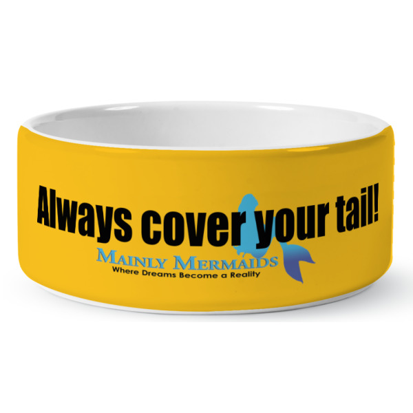 Custom Design Your Own Ceramic Dog Bowl