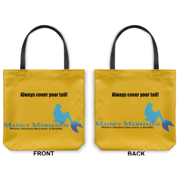 Custom Design - Canvas Tote - Front and Back