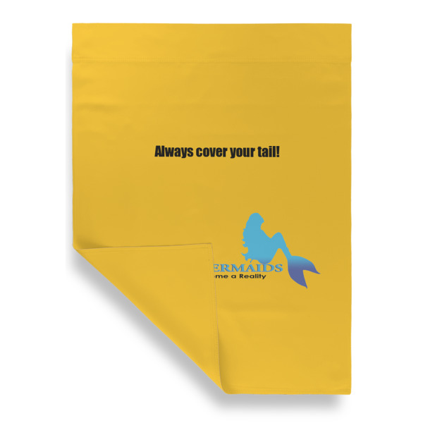 Custom Design - Garden Flags - Large - Double Sided - FRONT FOLDED