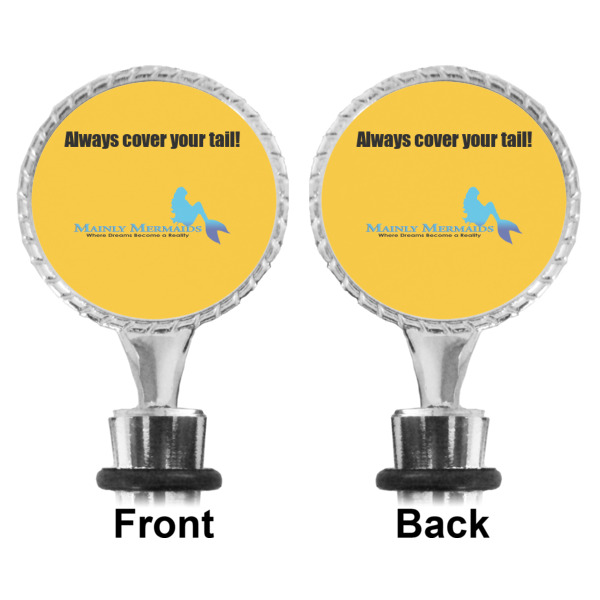 Custom Design - Bottle Stopper - Front and Back
