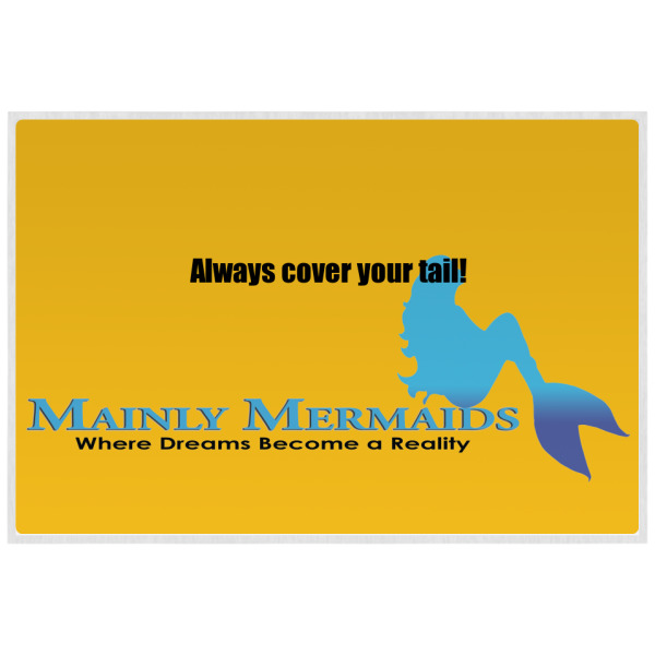 Custom Design - Laminated Placemat - Back