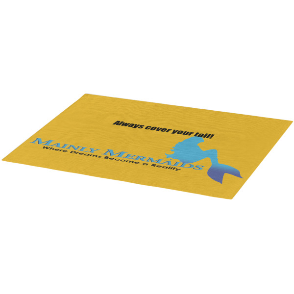 Custom Design - Burlap Placemat (Angle View)