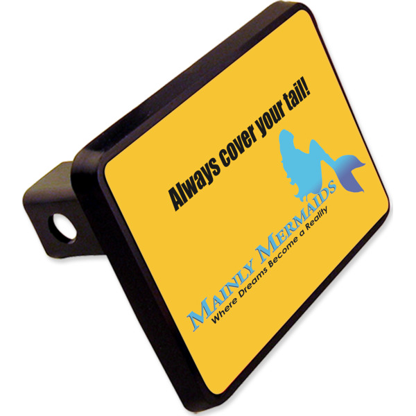 Custom Design Your Own Rectangular Trailer Hitch Cover - 2"