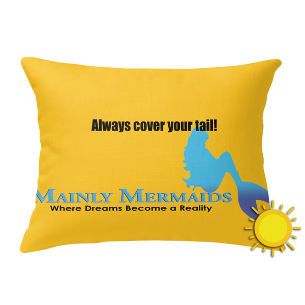 Custom Design Your Own Outdoor Throw Pillow - Rectangular