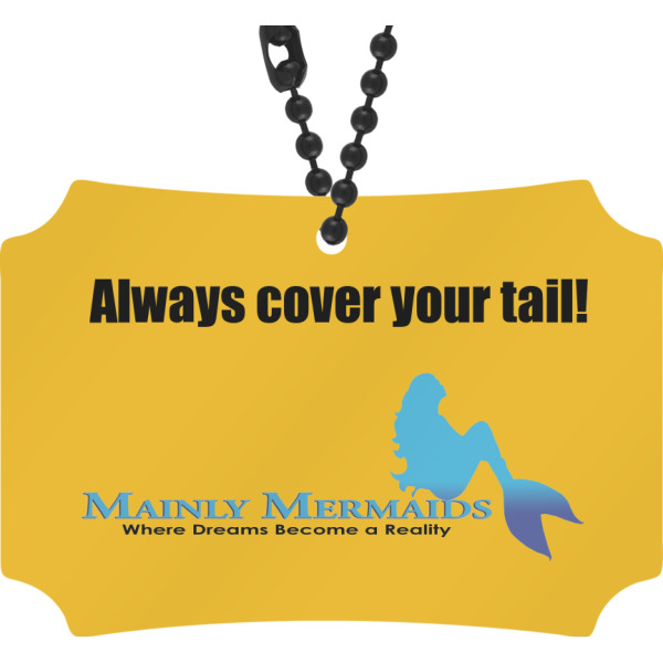 Custom Design Your Own Rear View Mirror Ornament