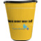 Design Your Own Waste Basket - Single-Sided - Black