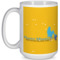 Design Your Own 15 oz Coffee Mug - White