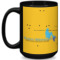 Design Your Own 15 oz Coffee Mug - Black