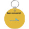 Design Your Own Round Plastic Keychain