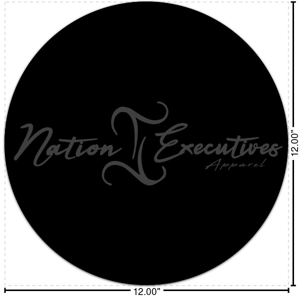 Custom Design Your Own Round Decal - Medium