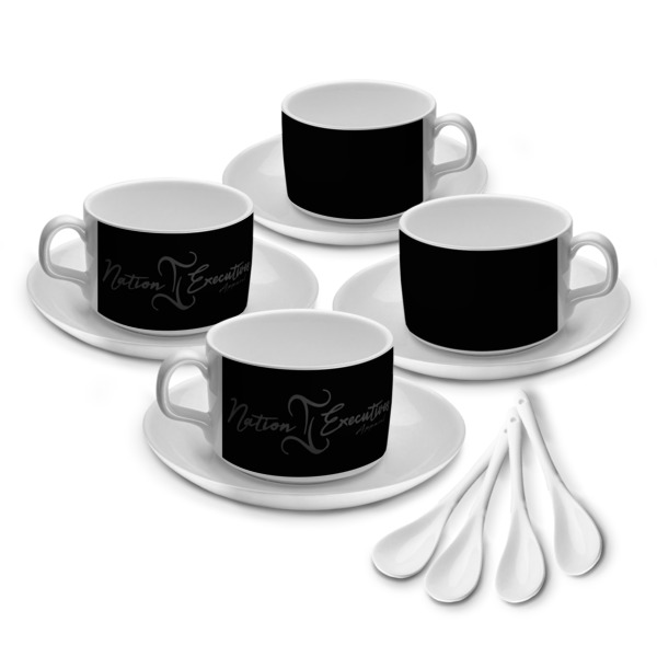 Custom Design - Tea Cup - Set of 4