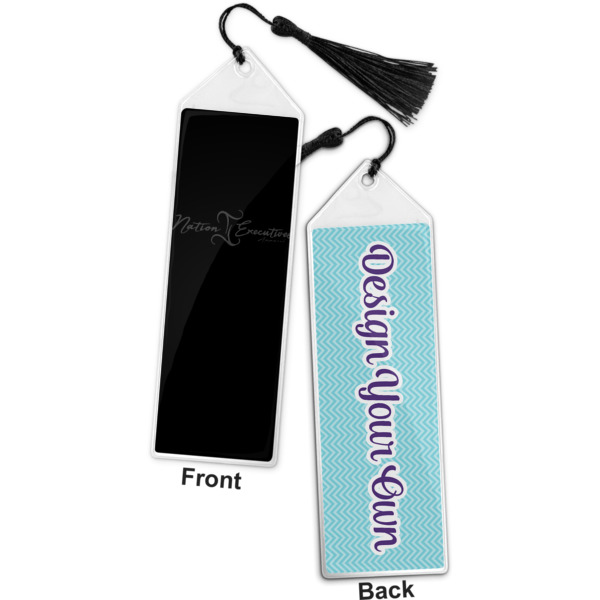 Custom Design - Bookmark w/ Tassel - Front and Back