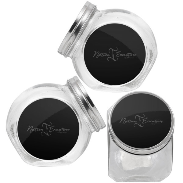 Custom Design - Puppy Treat Jar - Top Left Right