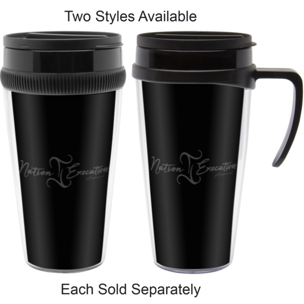 Custom Design - Acrylic Travel Mugs - With & Without Handle