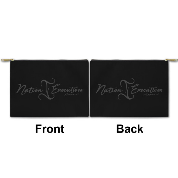 Custom Design - Small Zipper Pouch Approval (Front and Back)