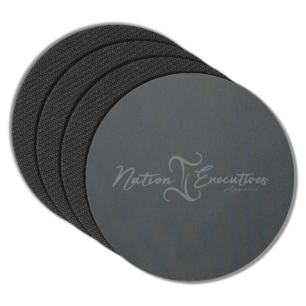 Custom Design - Round Coaster Rubber Back - Main