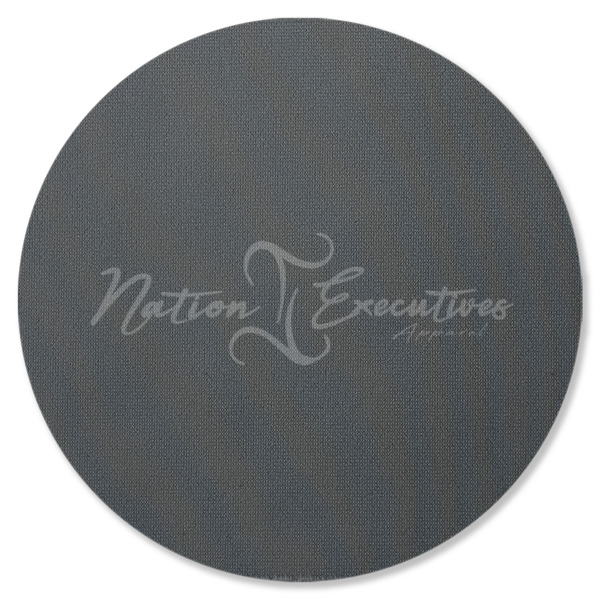Custom Design - Round Coaster Rubber Back - Single