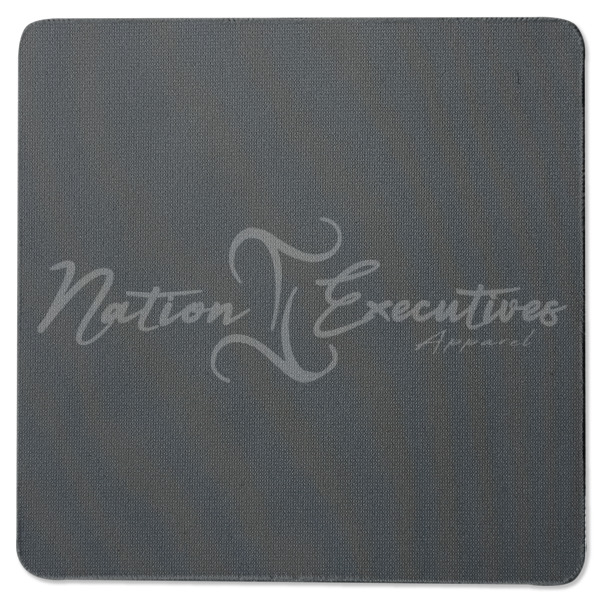 Custom Design - Square Coaster Rubber Back - Single