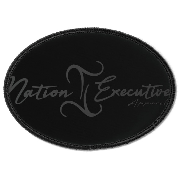 Custom Design - Iron On Patch - Oval - Front