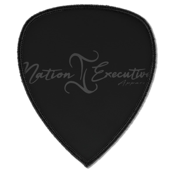 Custom Design - Iron On Patch - Shield - Style A - Front