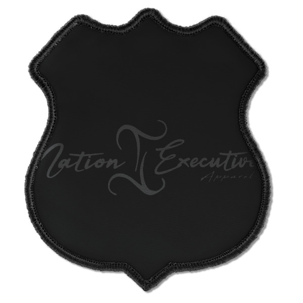 Custom Design - Iron On Patch - Shield - Style C - Front